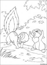 Bambi : squirrel and the rabbit
