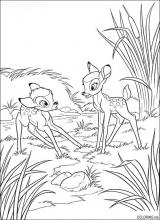 Bambi with frog