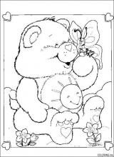 Care bears and butterfly