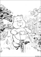 Care bears on bike