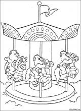 Care bears on enchanted carousel