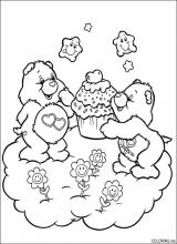 Care bears muffins