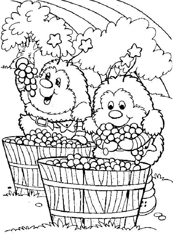 Coloring Pages Of Rainbows