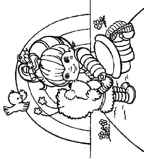 rainbow bright coloring pages - photo #17