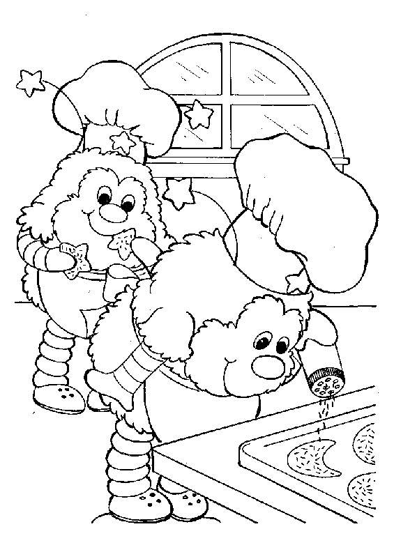 rainbow bright coloring pages - photo #44