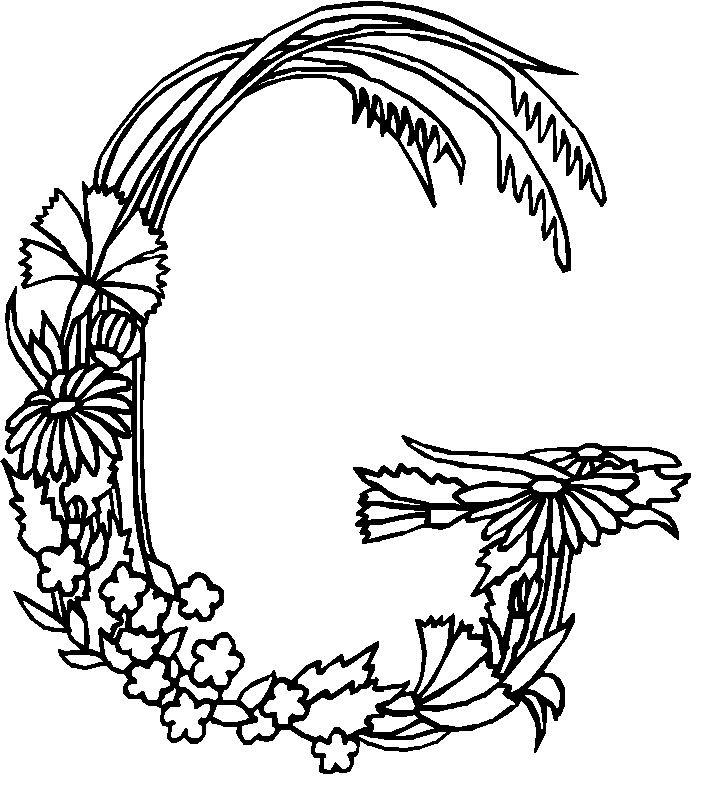 g coloring pages print - photo #30