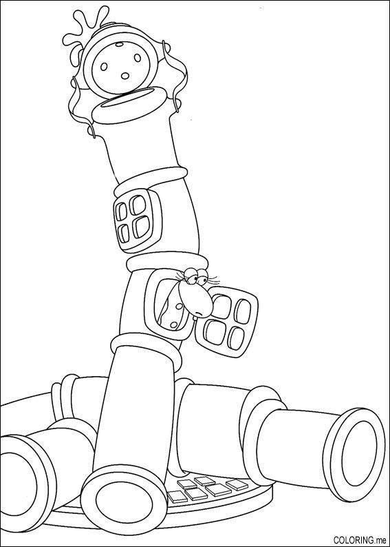 coloring pages of a pipe - photo #5