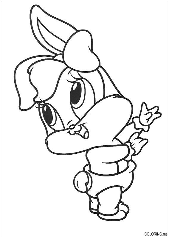 baby bug bunny coloring pages - photo #3