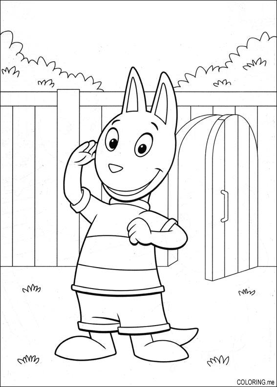 backyardigans coloring book pages - photo #27