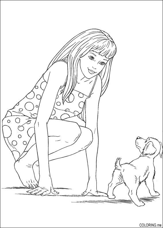 baby dogs coloring pages - photo #41