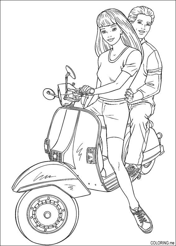 magic clip dolls coloring pages - photo #19