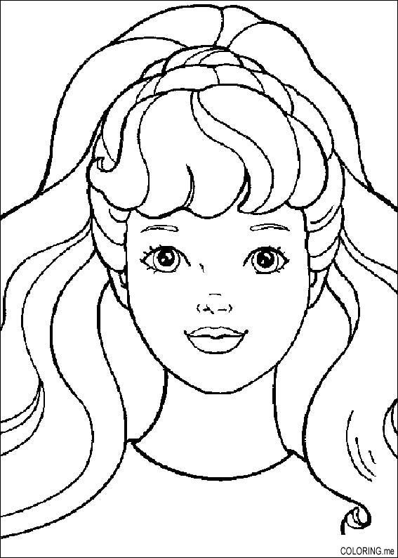 face coloring book pages - photo #7
