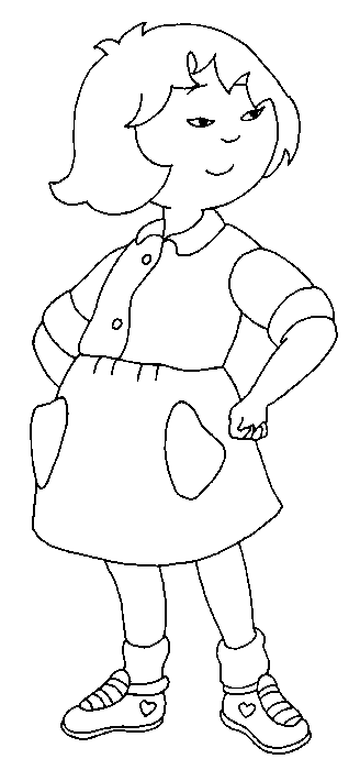 caillou coloring pages games for girls - photo #21