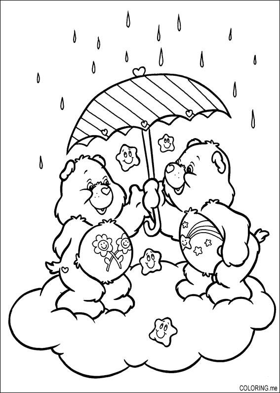 baby care bears coloring pages - photo #47