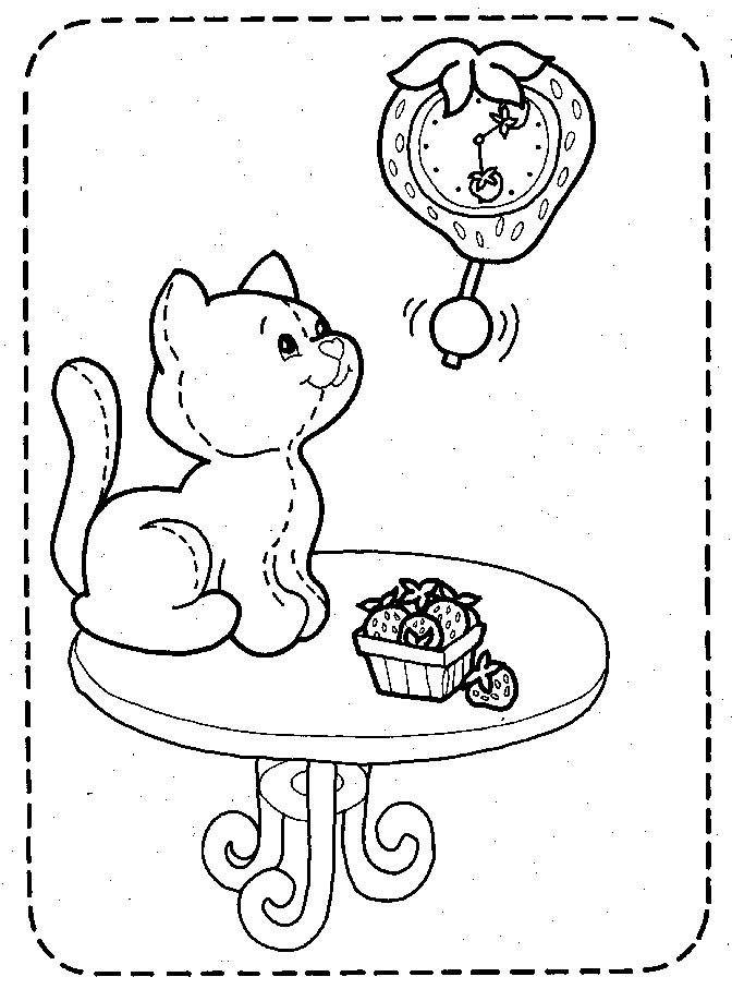 table games coloring pages - photo #19