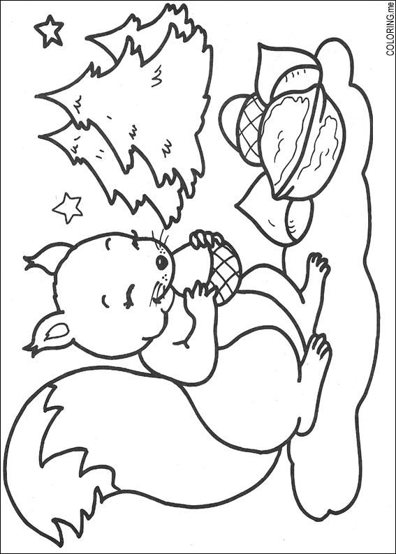 Coloriage Animaux De Noel