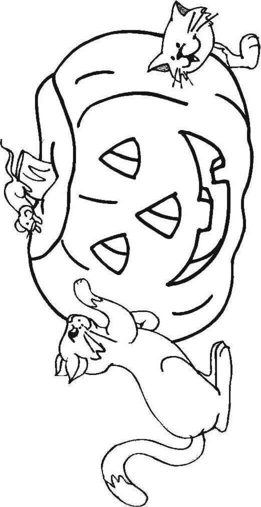 faceless pumpkin coloring pages - photo #48