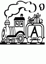 Alphabet trains a