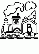 Alphabet trains b