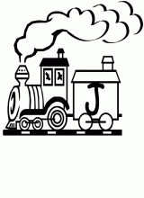 Alphabet trains j