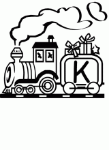 Alphabet trains k