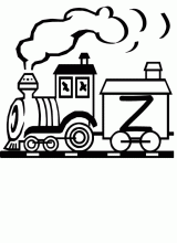 Alphabet trains z