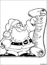 Christmas santa clauss children list