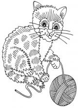 Chat laine