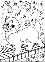 Chat piano