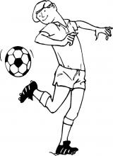 Football jongle png