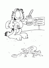 Garfield plage