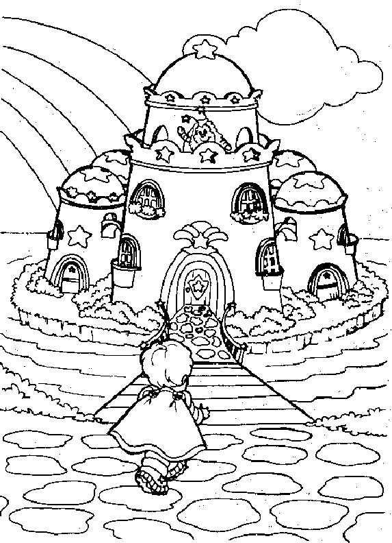 Coloring page : Rainbow Brite - Coloring.me