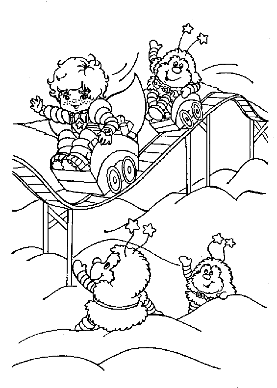 Coloring page : Rainbow Brite - Coloring.me