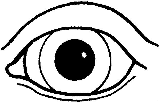 Eye Coloring Pages 6