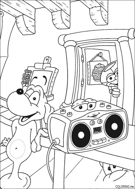 Coloring page : Adiboo - Coloring.me