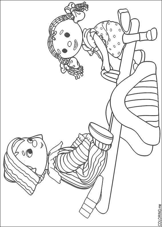 Printable Looby Loo Andy Pandy Coloring Page 3