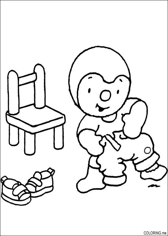 Coloring page : Charley and mimmo play - Coloring.me