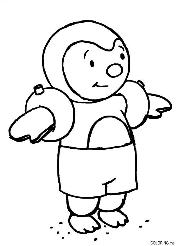 Coloring page : Charley and mimmo ready to sea - Coloring.me