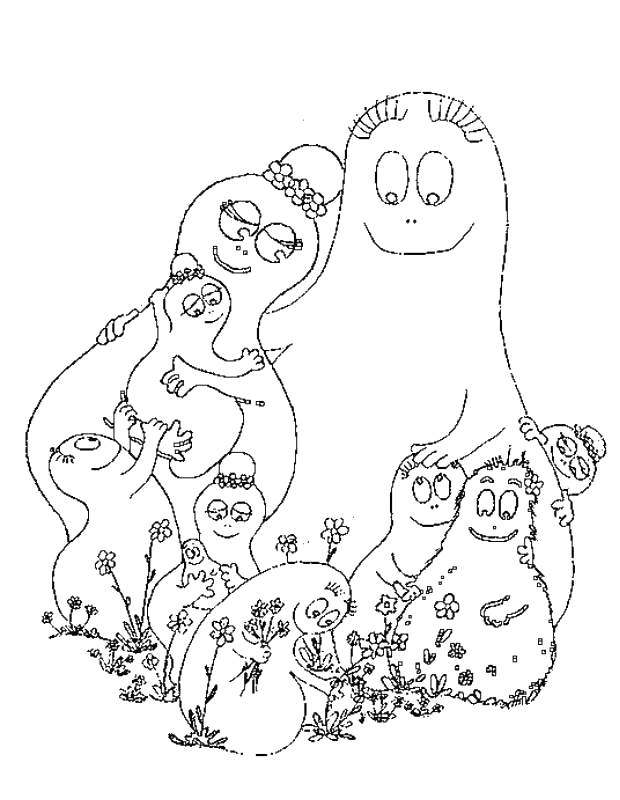 Coloring page : Barbapapa - Coloring.me