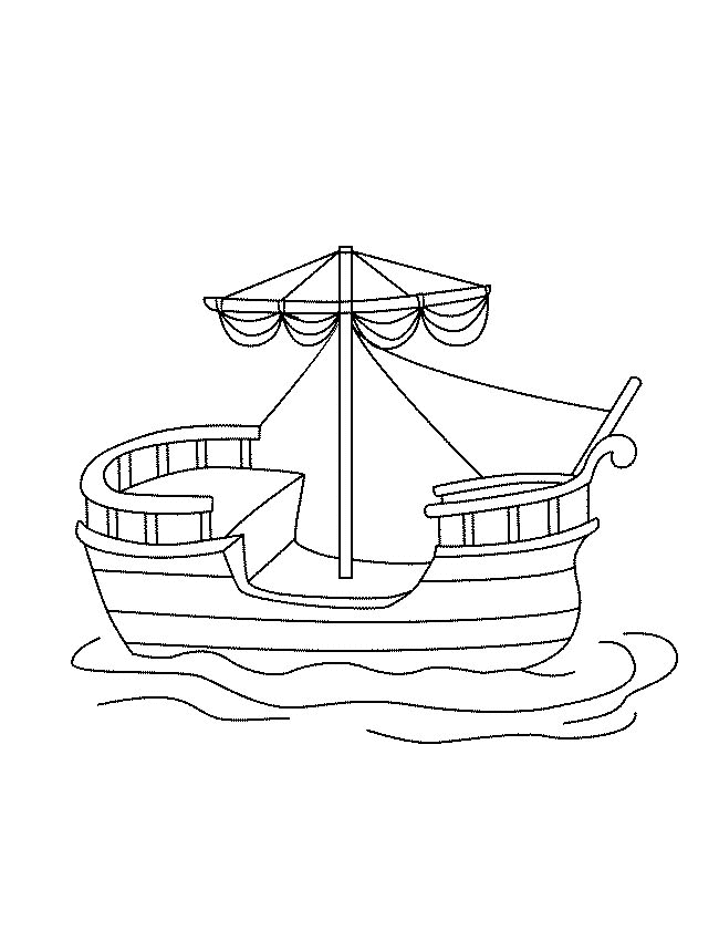 Coloring page  Bateau  Coloring.me