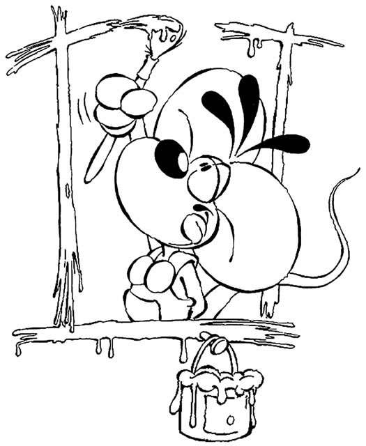 Coloring page : Diddl - Coloring.me