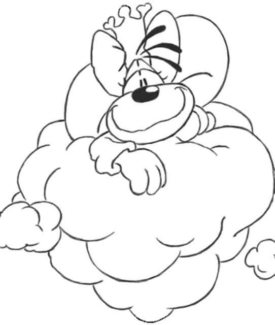 Coloring page : Diddl - Coloring.me
