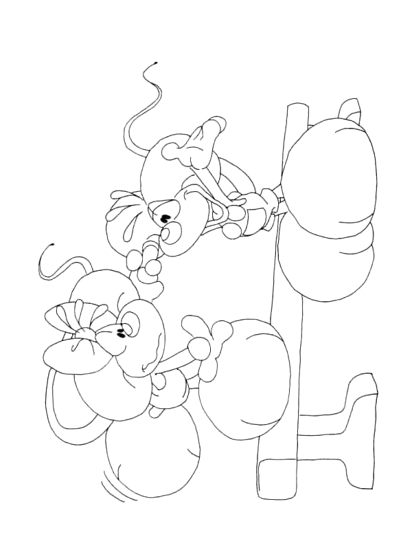 Coloring page : Diddl - Coloring.me