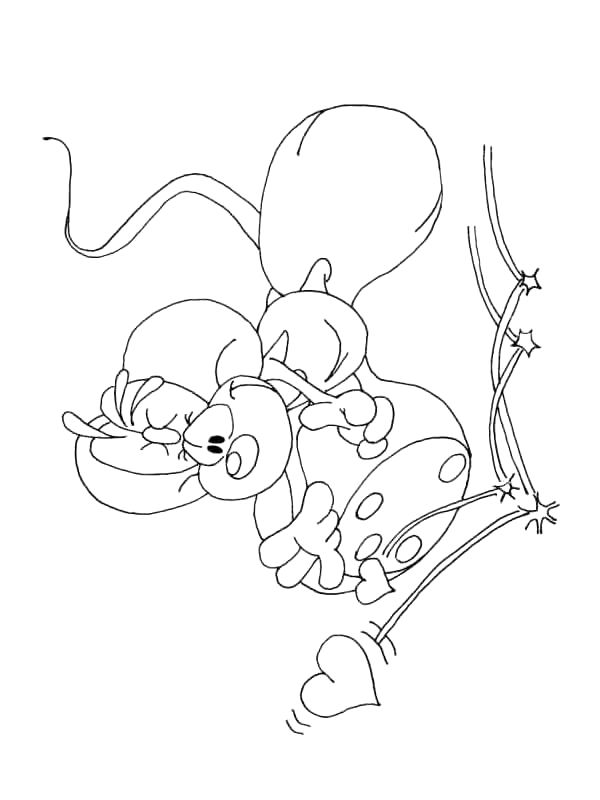 Coloring page : Diddl - Coloring.me