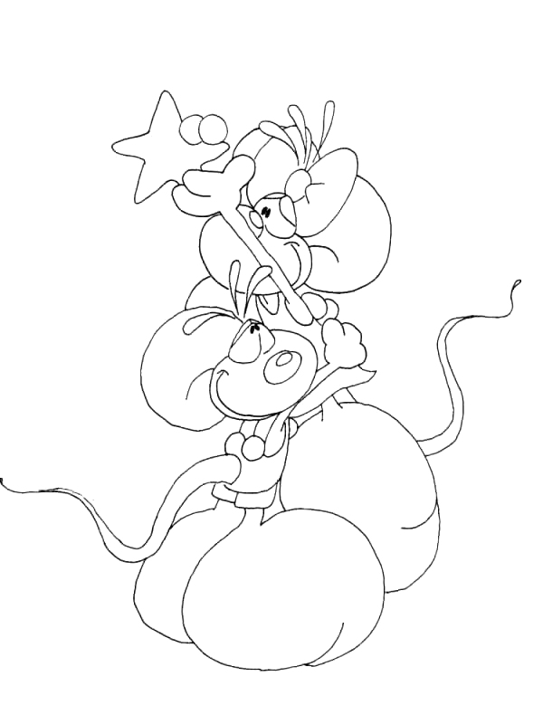 Coloring page : Diddl - Coloring.me