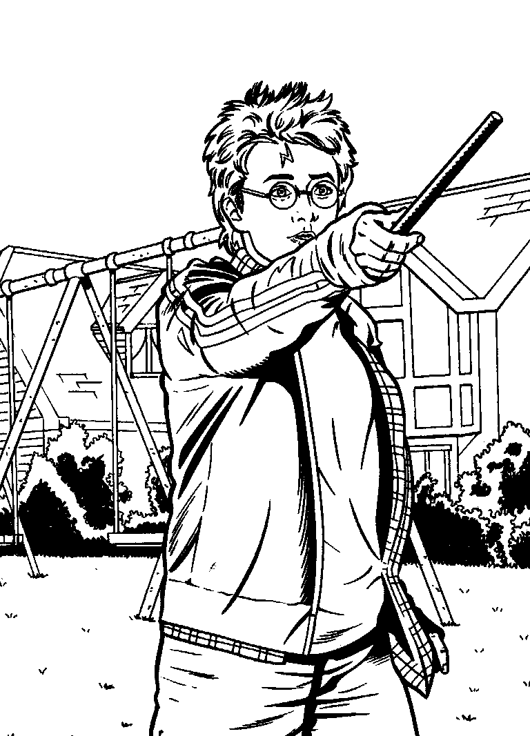 Coloring page : Harry Potter - Coloring.me