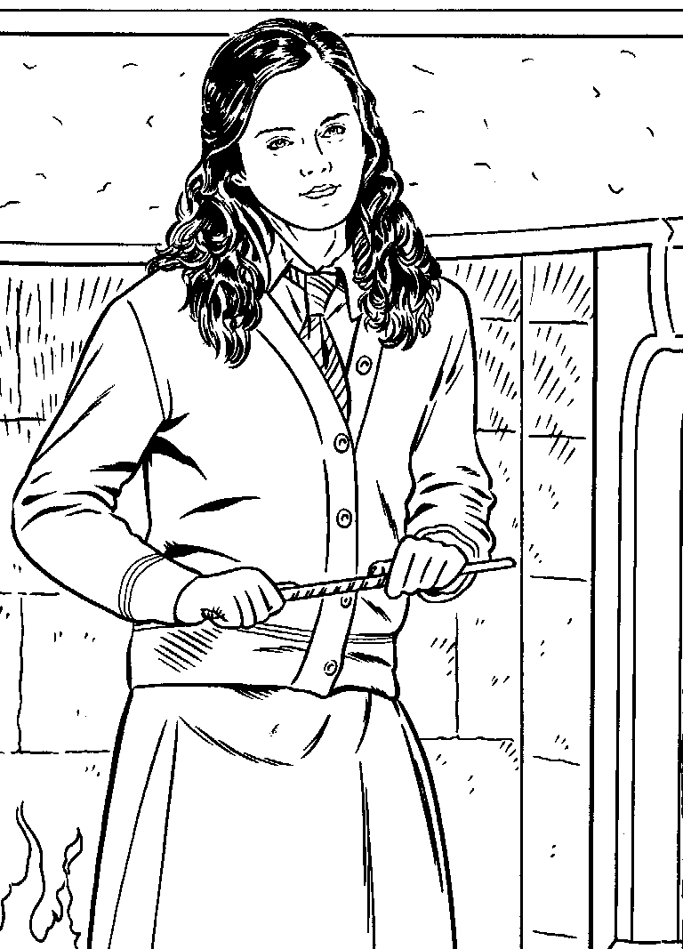 Coloring page : Harry Potter - Coloring.me